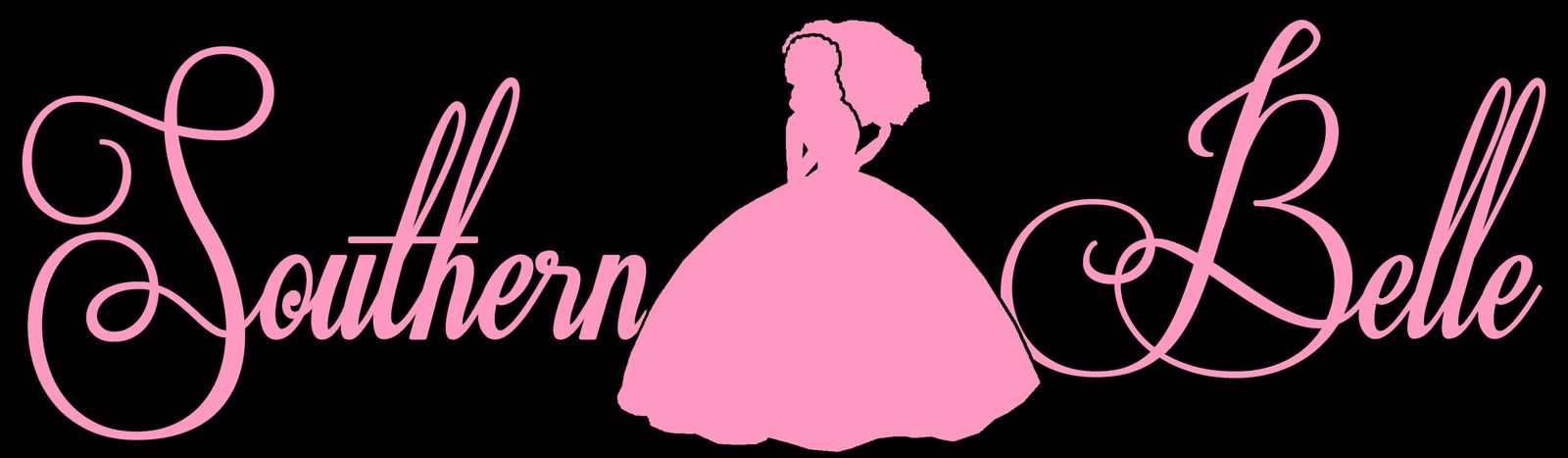 Southern Belle Silhouette Vinyl Decal And Similar Items