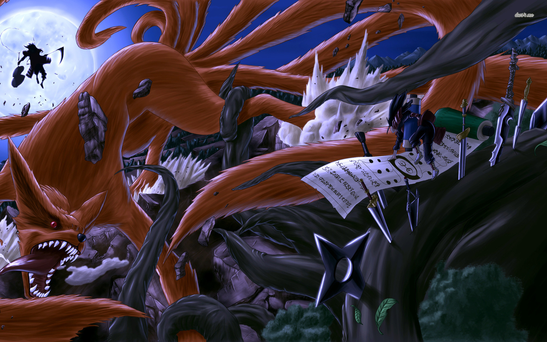 Naruto And Kurama Wallpaper