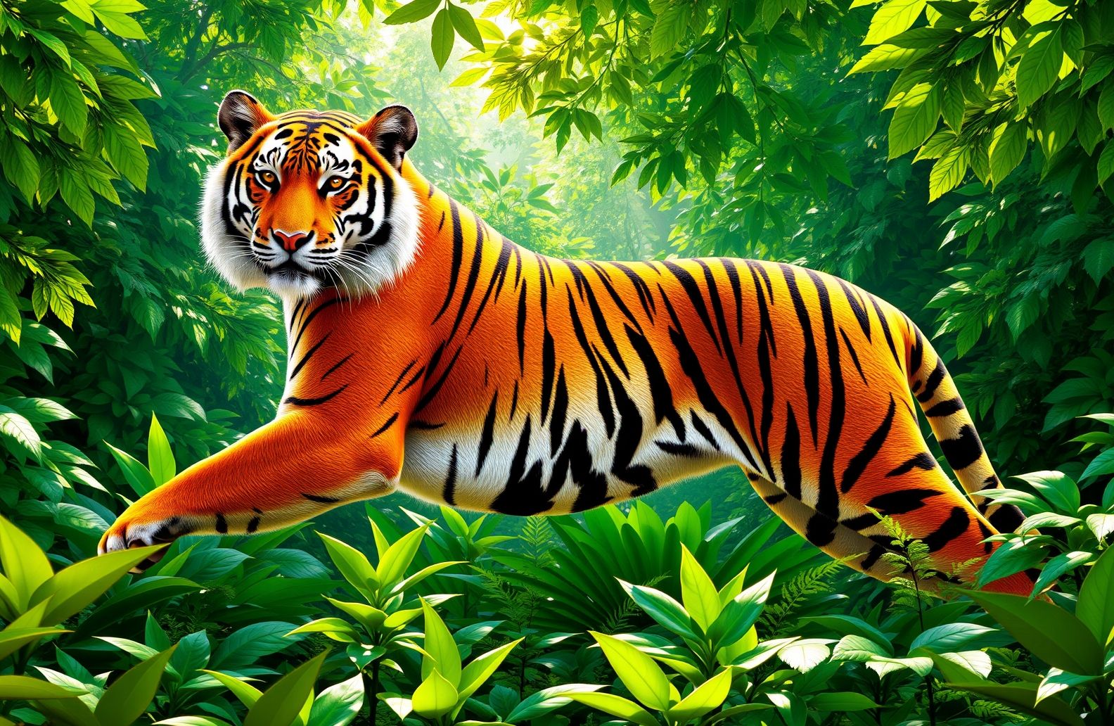 3d Tiger Wallpaper