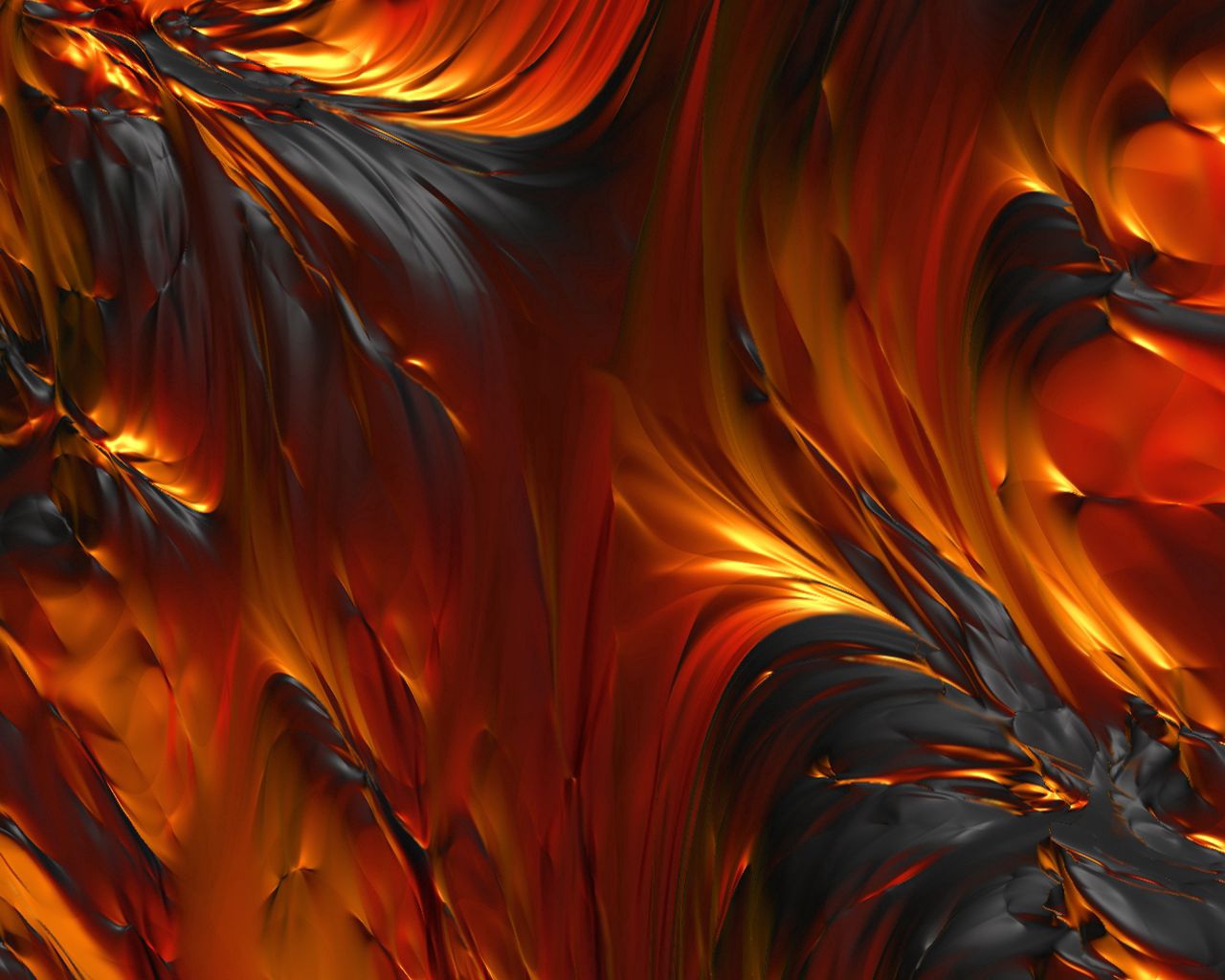 Wallpaper Fire Oil Paint Oiled HD Background