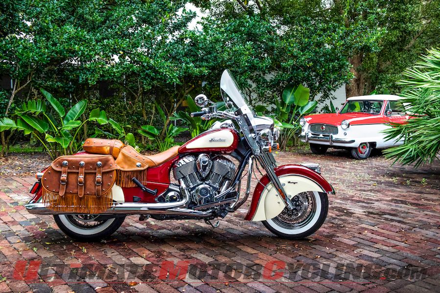 Indian Chief Models Available In Two Tone Paint Schemes