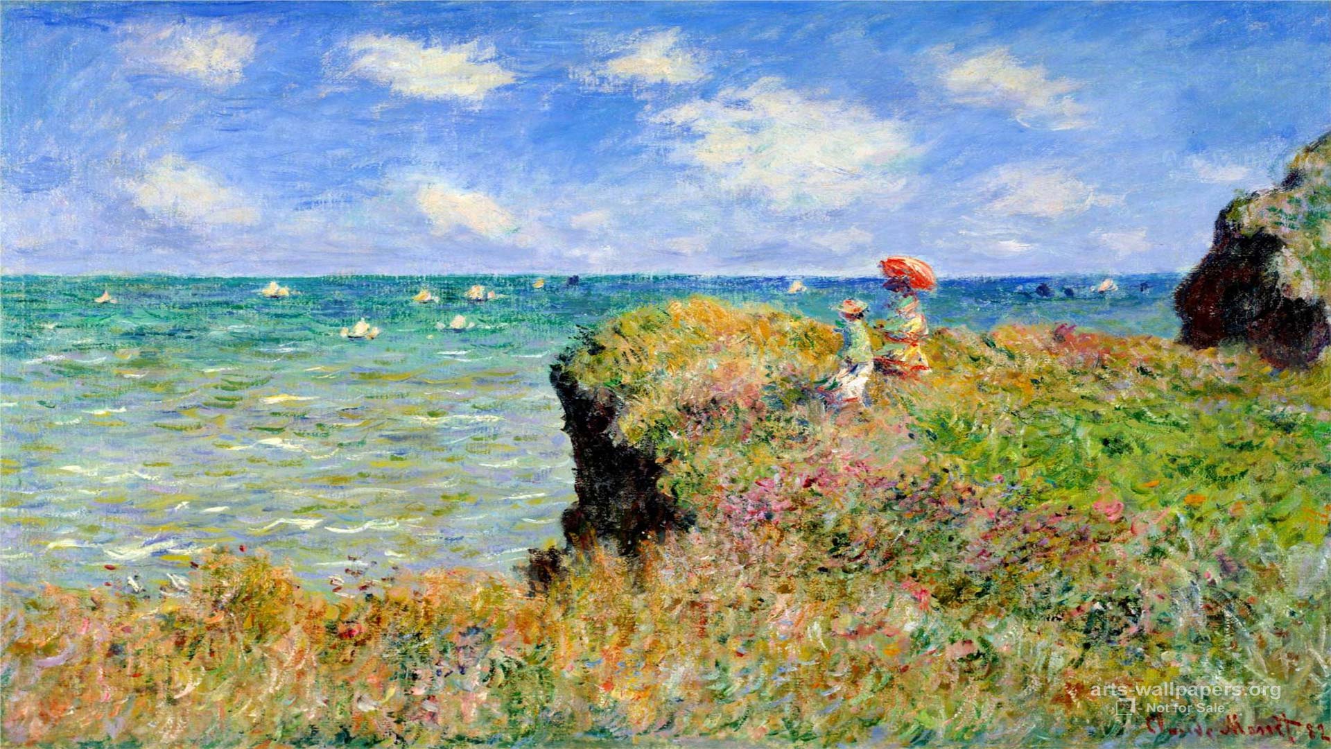 Claude Monet Wallpaper Paintings Desktop Art Background