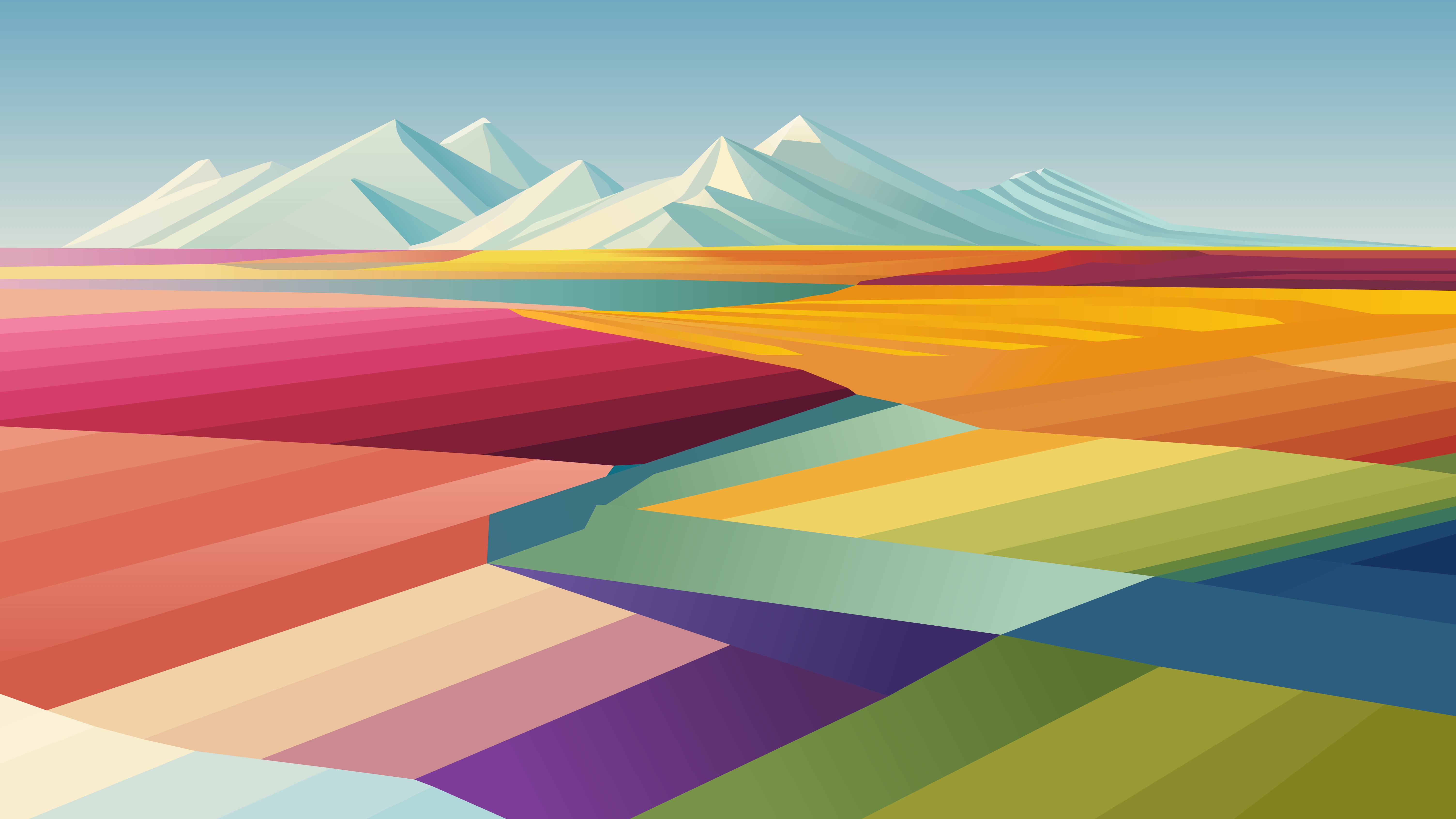 Landscape Wallpaper 4k Abstract