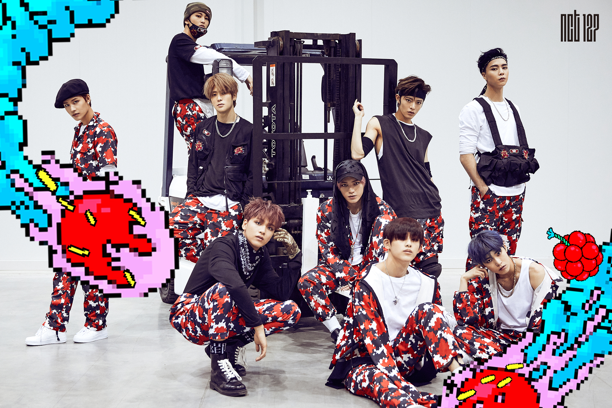 Nct Cherry Bomb Group Teasers