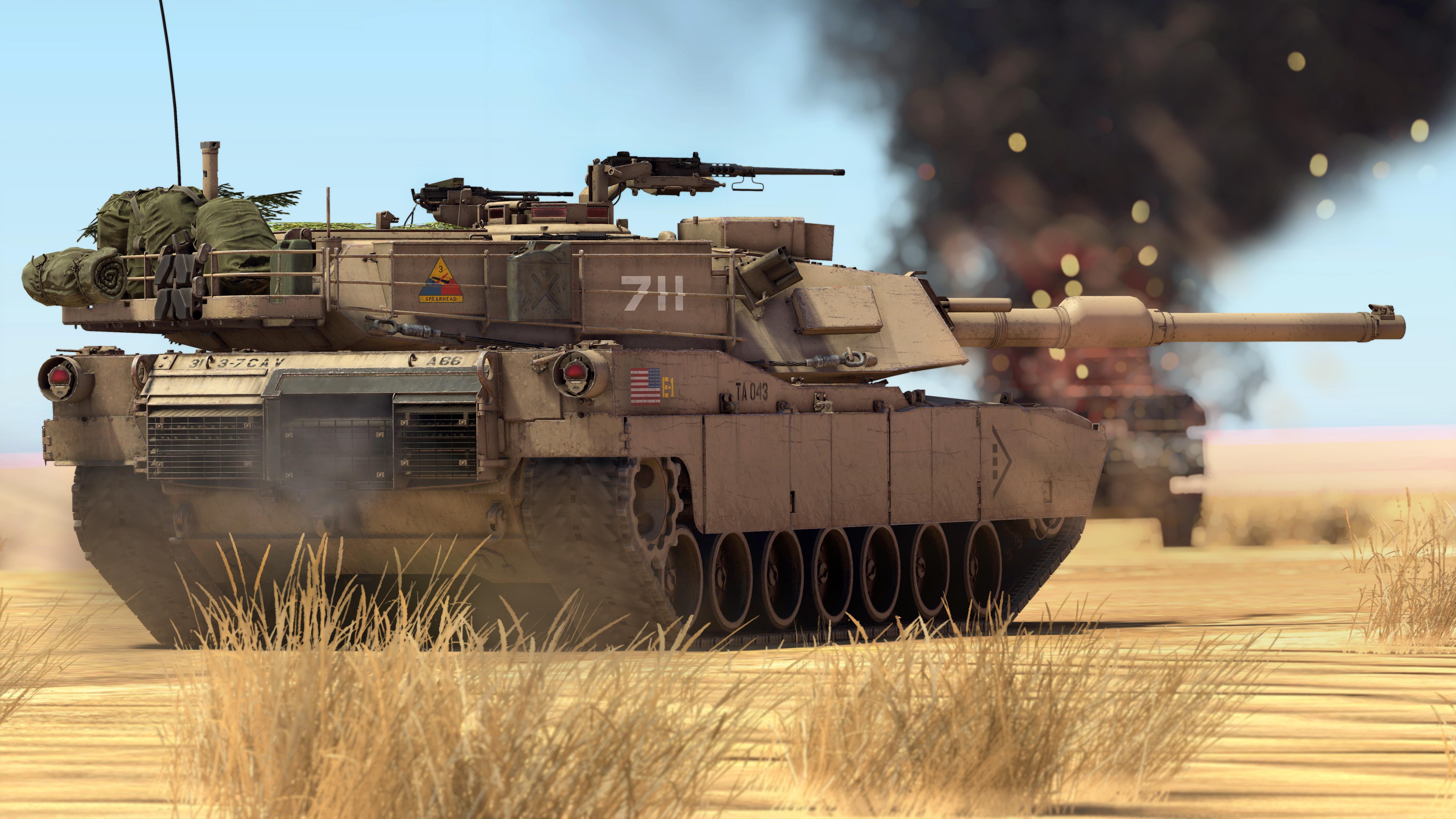 Simple And Clean Abrams Wallpaper Warthunder