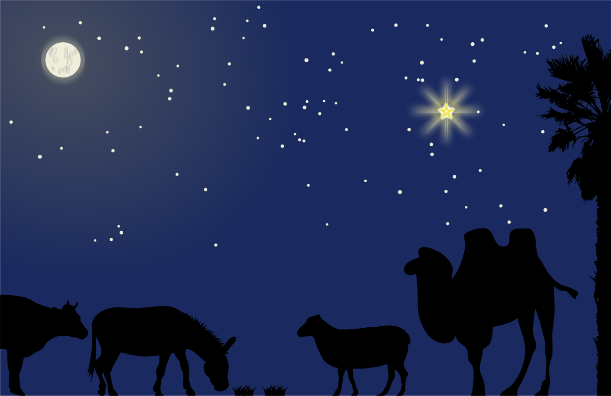 Nativity Scene Background