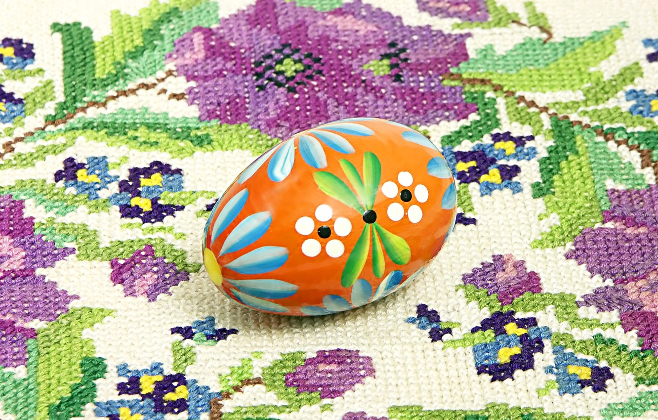 Wallpaper Egg Easter Tablecloth Pysanka Image For Desktop