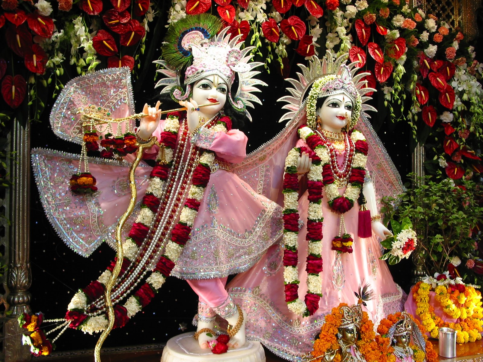 Best HD Photos of Radha Krishna Blessings   Festival Chaska 1600x1200