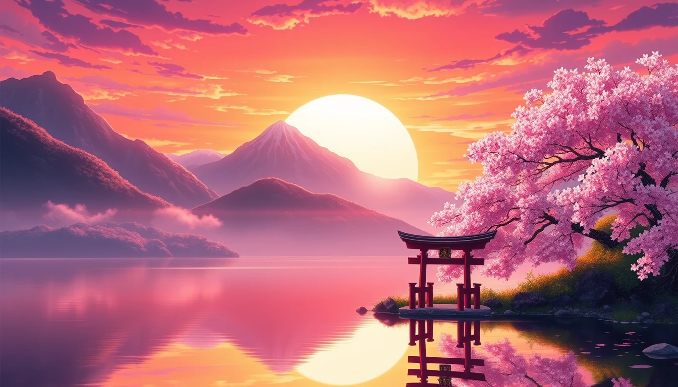 Anime Landscapes Wallpaper