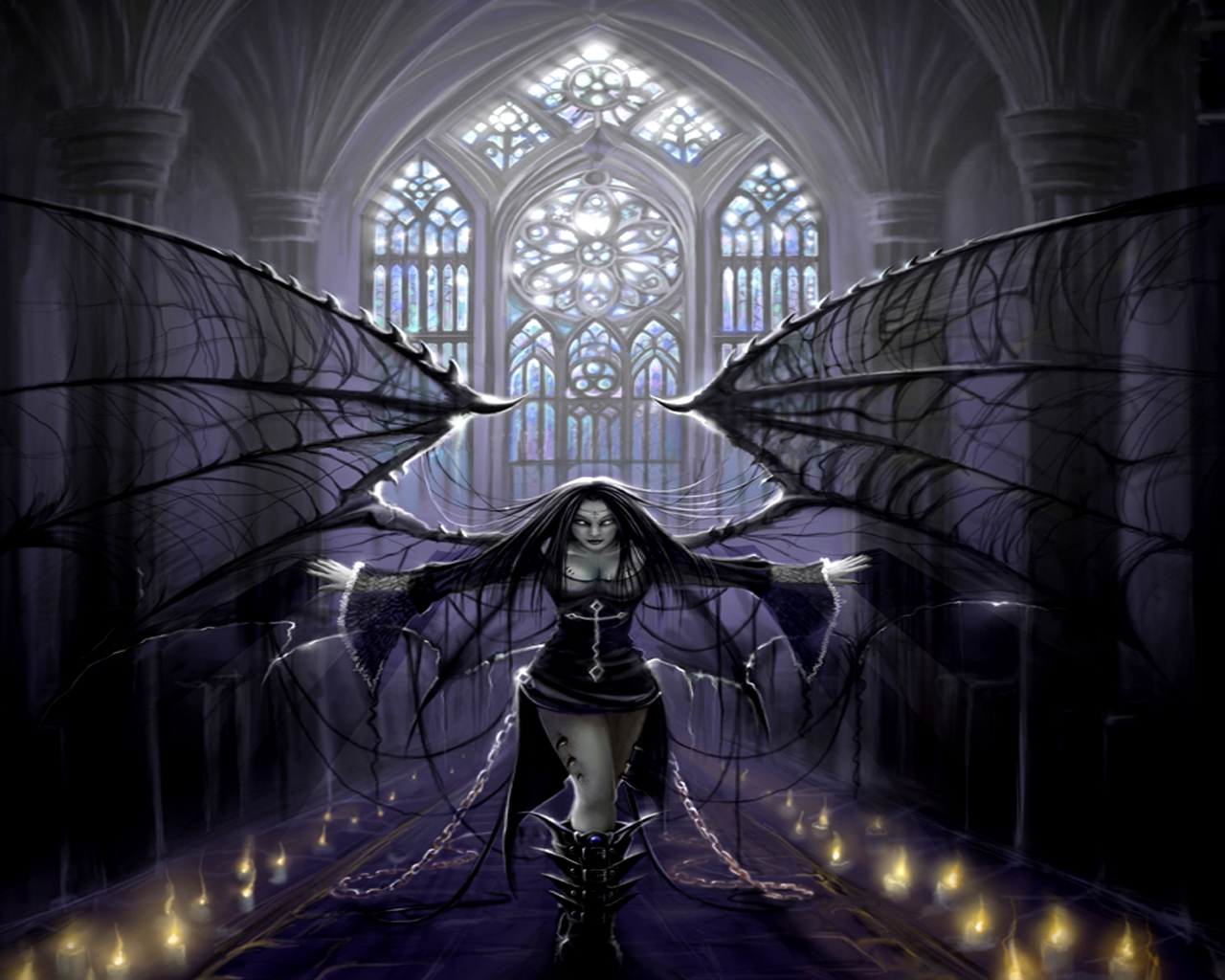 Gothic Angel Wallpaper Related Keywords Amp Suggestions