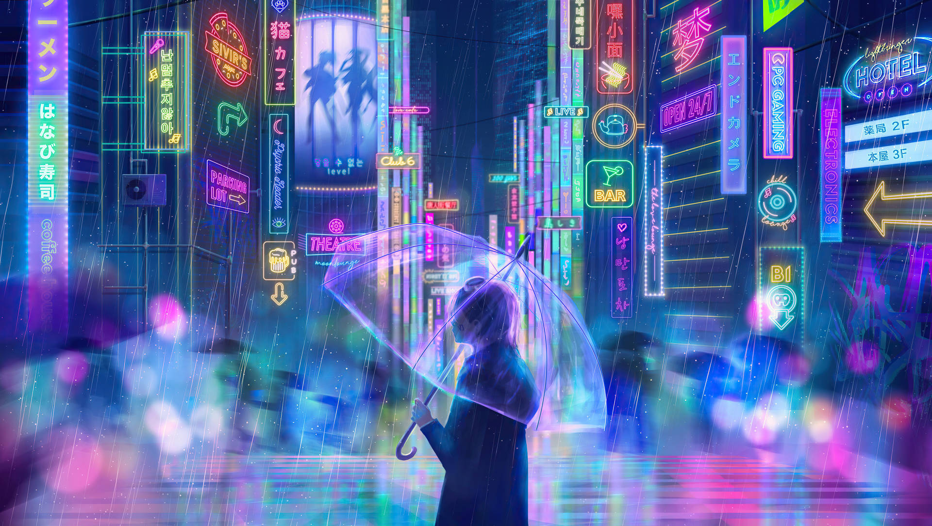 Neon Lights Wallpaper