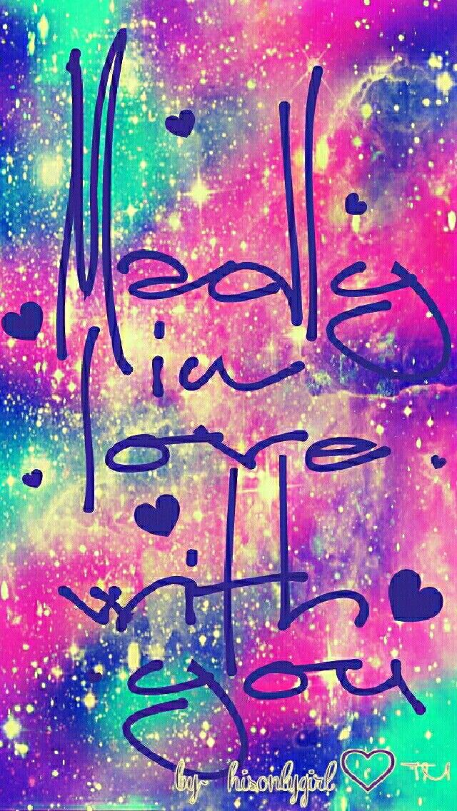Madly In Love Galaxy Wallpaper I Created For The App Cocoppa