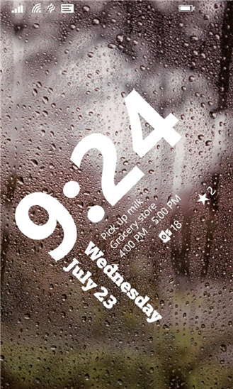 Promised The New Windows Phone Live Lock Screen Is Now Available