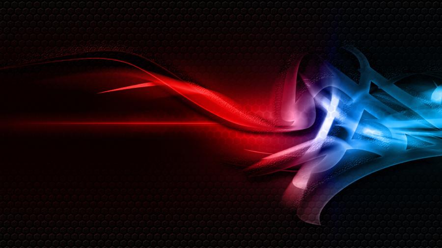 Wallpaper Details Name Abstract Red And Blue Cover 4k