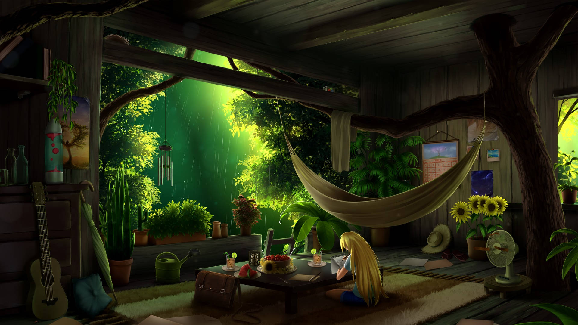 Anime Bedroom Wallpaper
