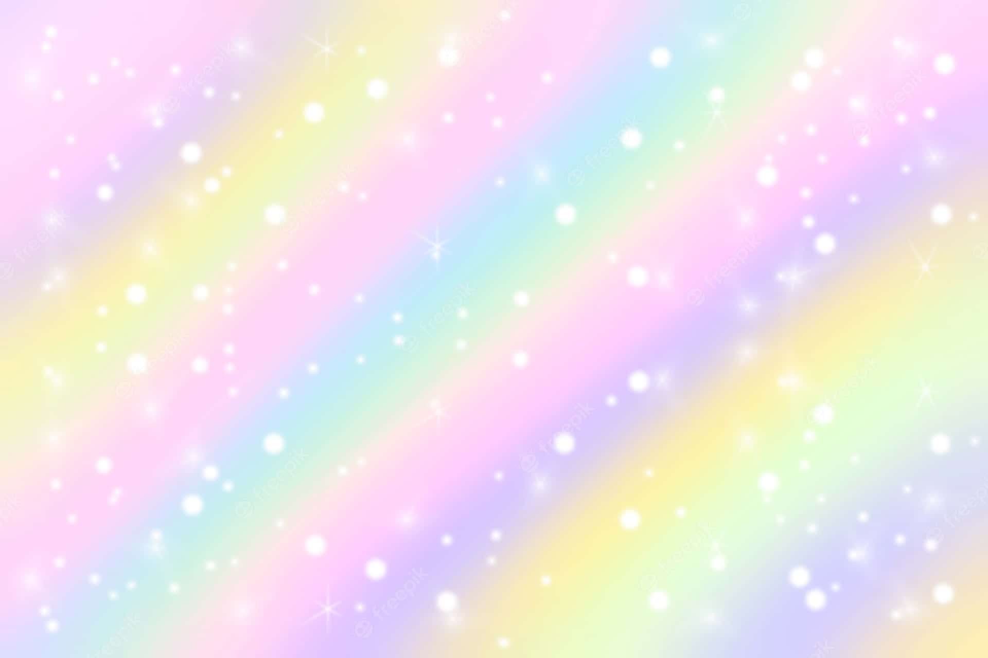 Rainbow Aesthetic Background Wallpaper