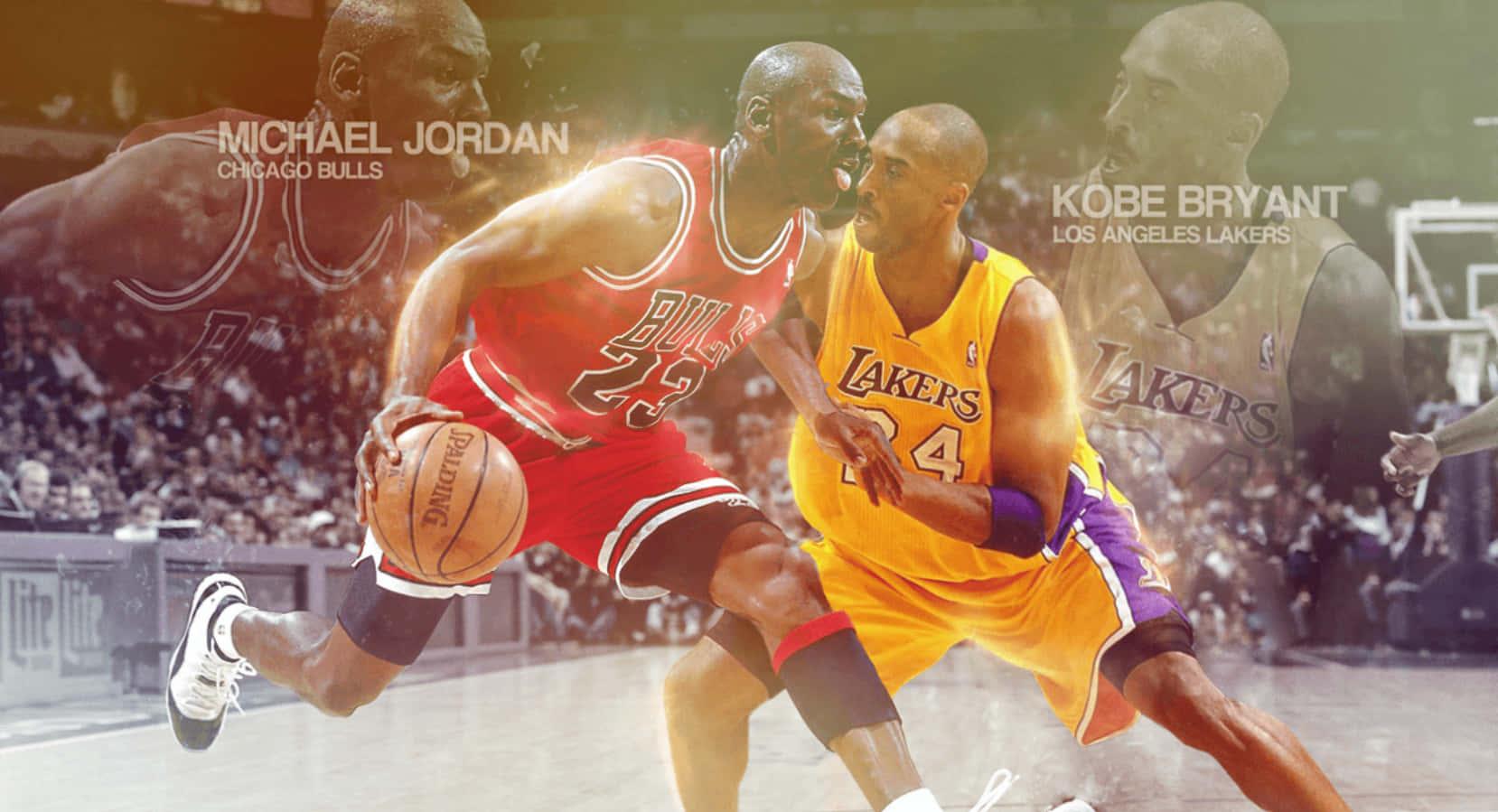 Kobe Bryant And Michael Jordan Wallpaper