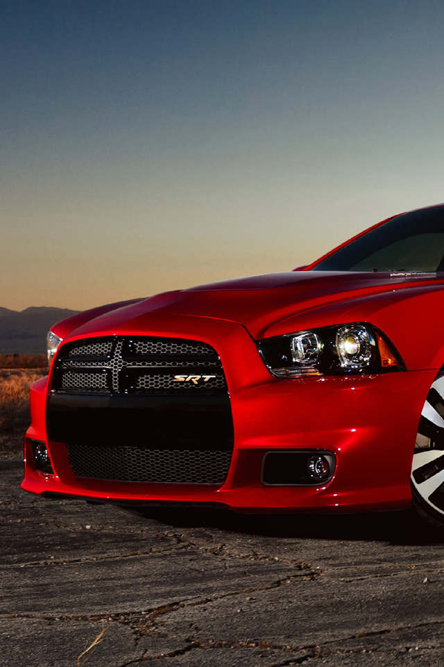 Red Muscle Dodge iPhone Wallpaper Is A Great For Your