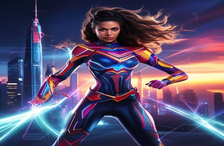 Female Superhero Wallpaper