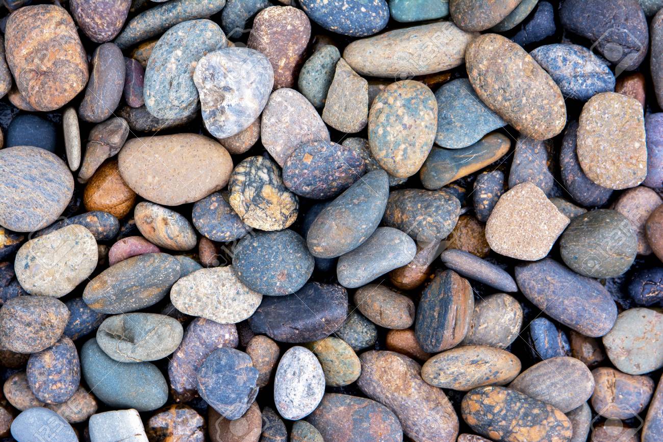 Pebbles Background Gravel Colorful
