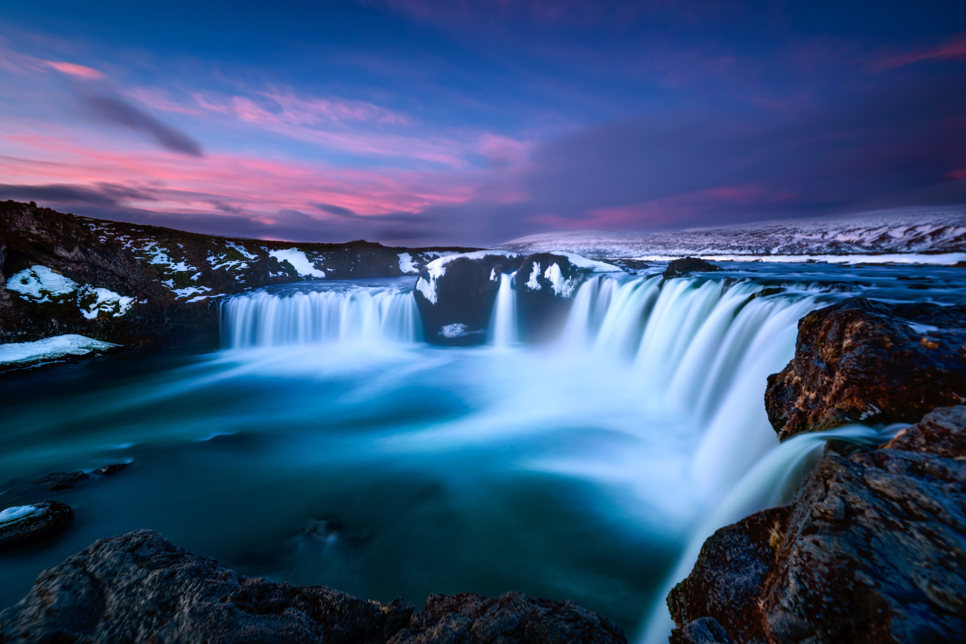 Dreamy Waterfall 4k Wallpaper HD Nature Image
