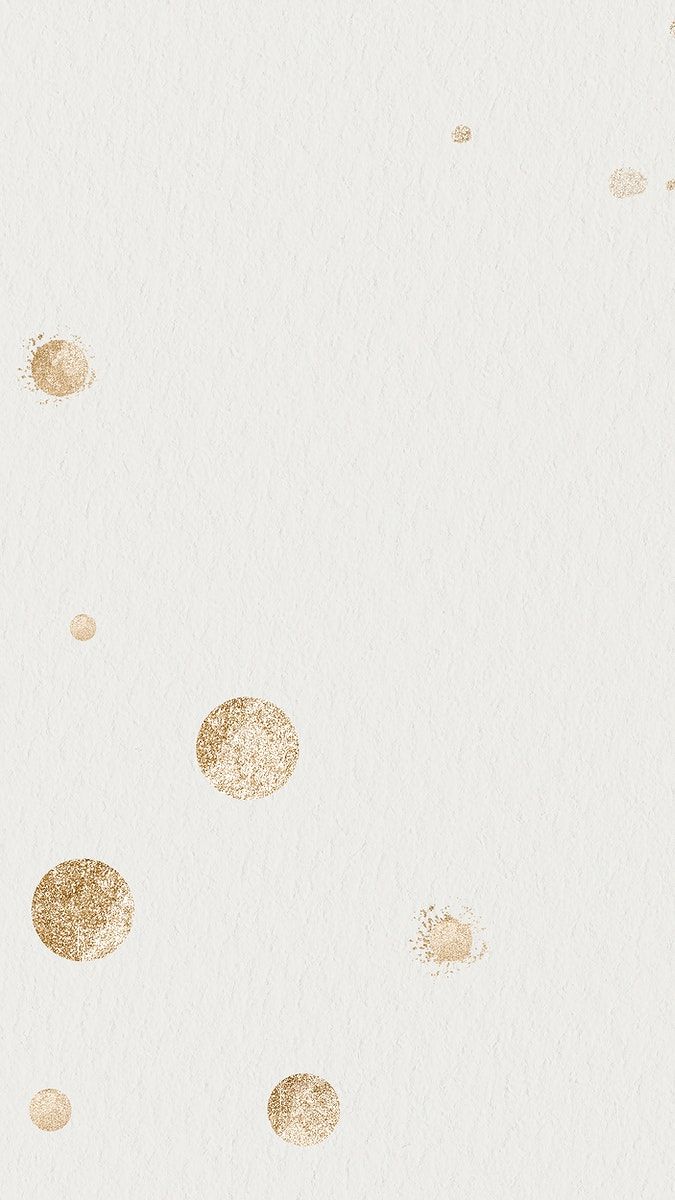Gold Dotted Pattern On A Beige Background Image By Rawpixel