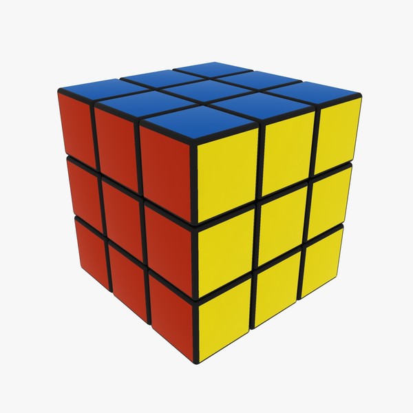 3d Rubiks Cube Picture