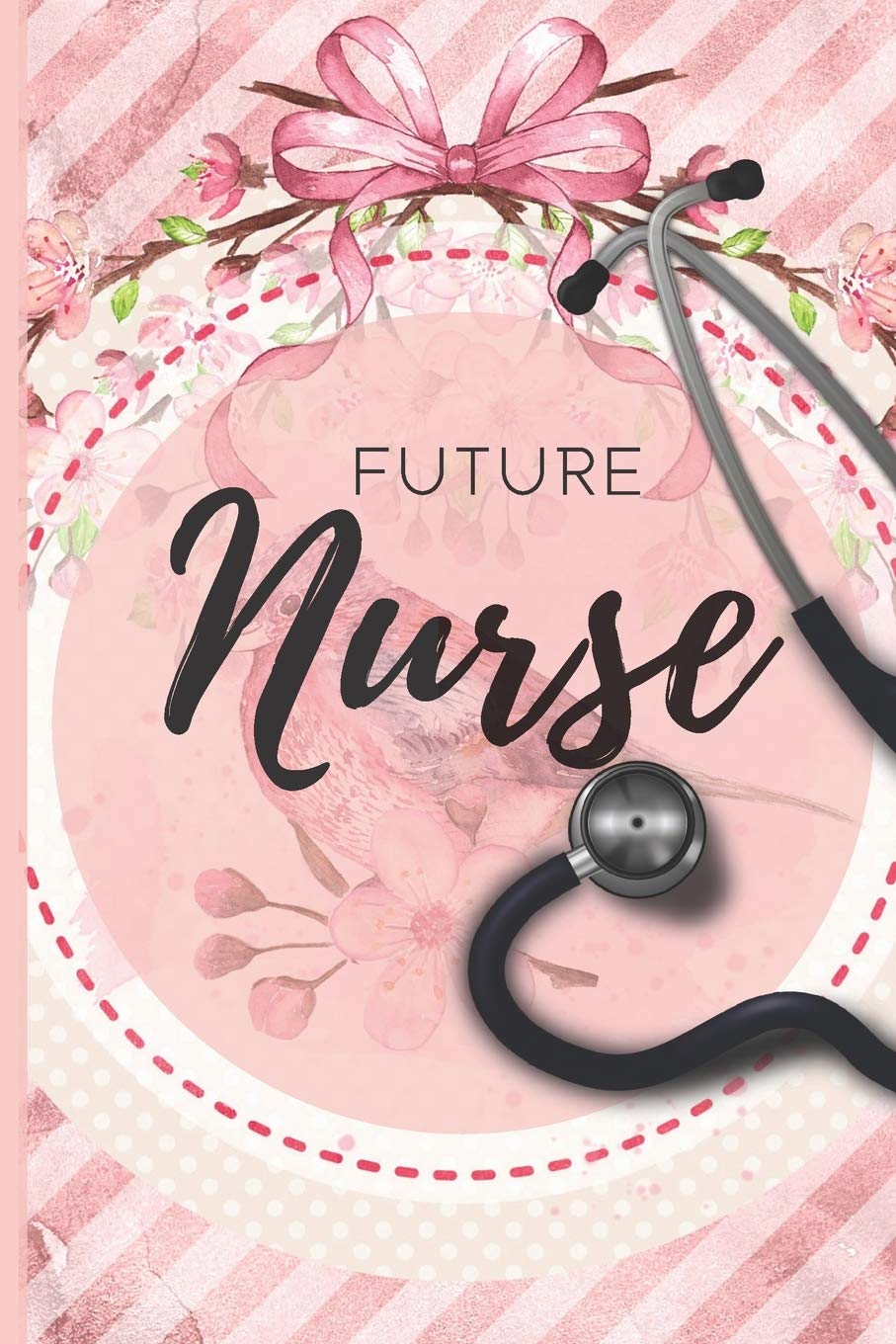 Future Nurse Cute Ruled Journal Notebook Beautiful Nurses Gift