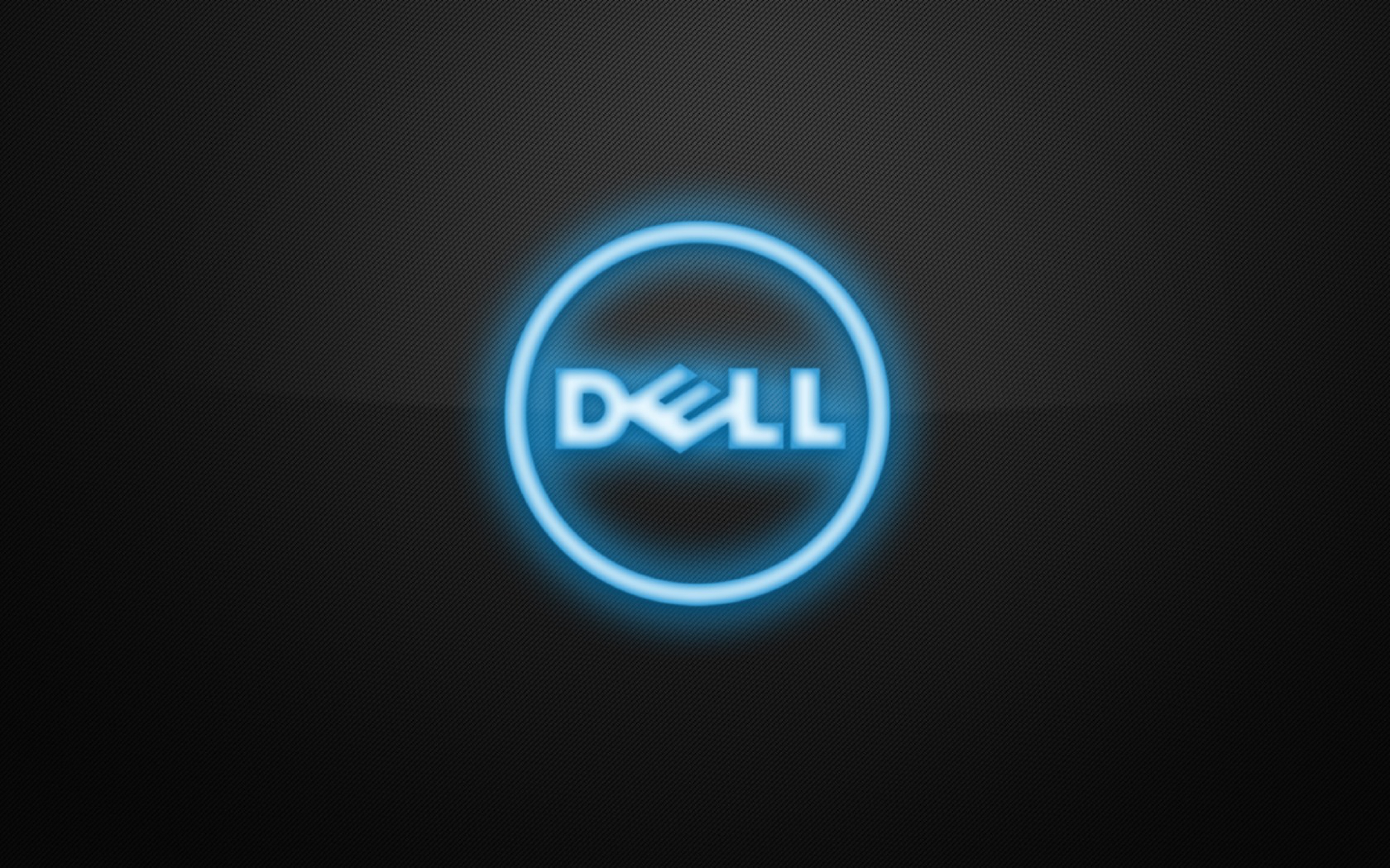 Dell Logo Brand Wallpaper Background Ultra HD 4k