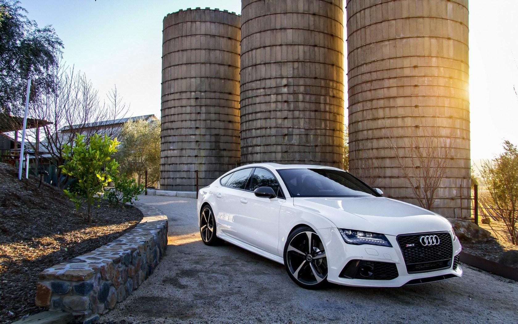 Audi Rs7 Black Rims HD Wallpaper Background Image