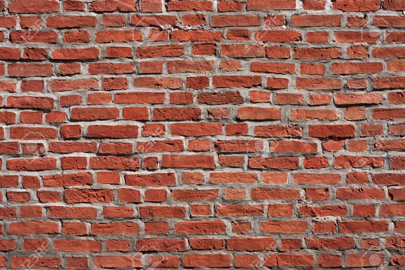 Old Brick Background Used For Text And Wallpaper Stock Photo