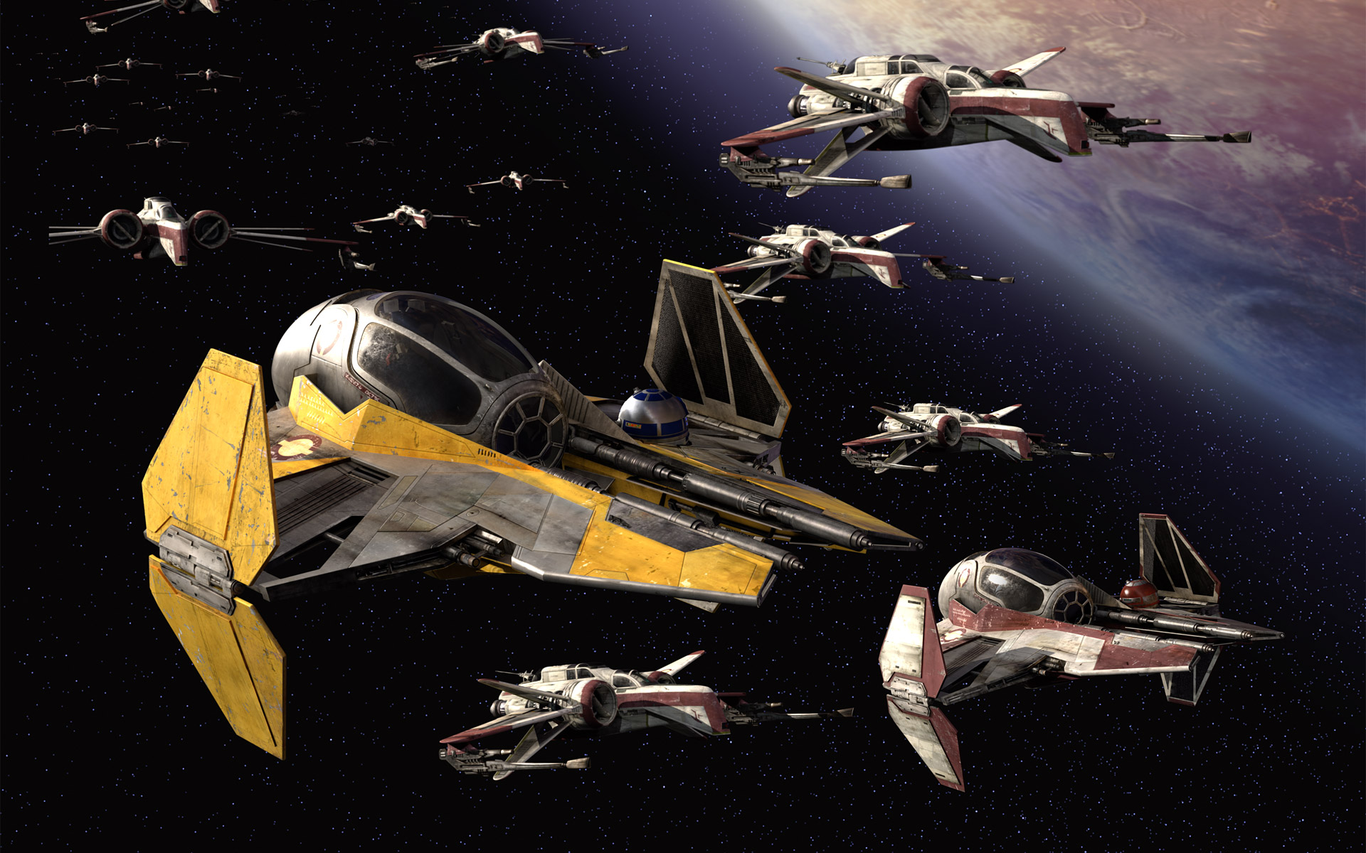 Republic Aerospace Power Star Wars Wallpaper