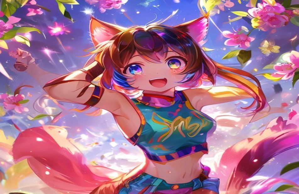 Anime Cat Girl Wallpaper