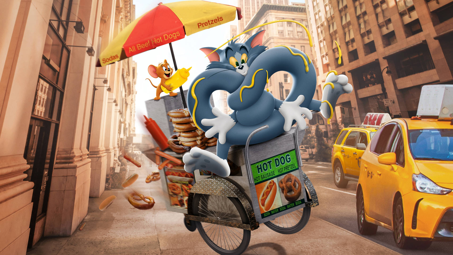 Tom And Jerry Aesthetic Wallpaper