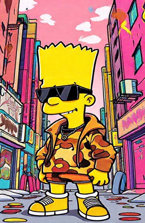 Bape Bart Wallpaper