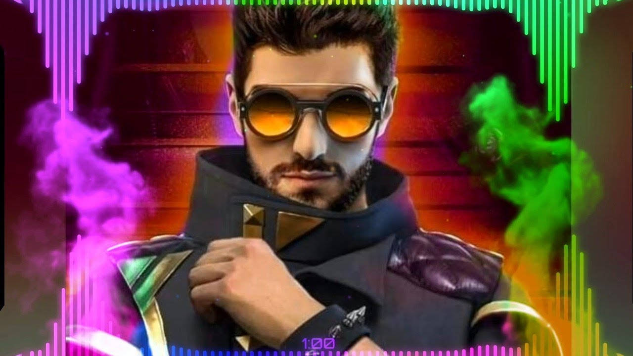 Fire Dj Alok In Shades Wallpaper