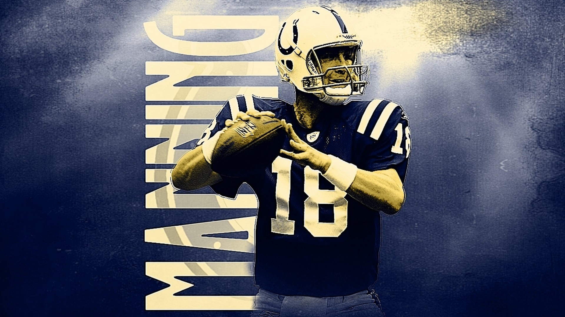 Peyton Manning Indianapolis Colts Wallpaper HD Nfl Football