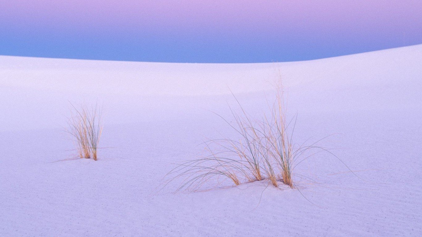 New Mexico Wallpaper Tranquility White Sands