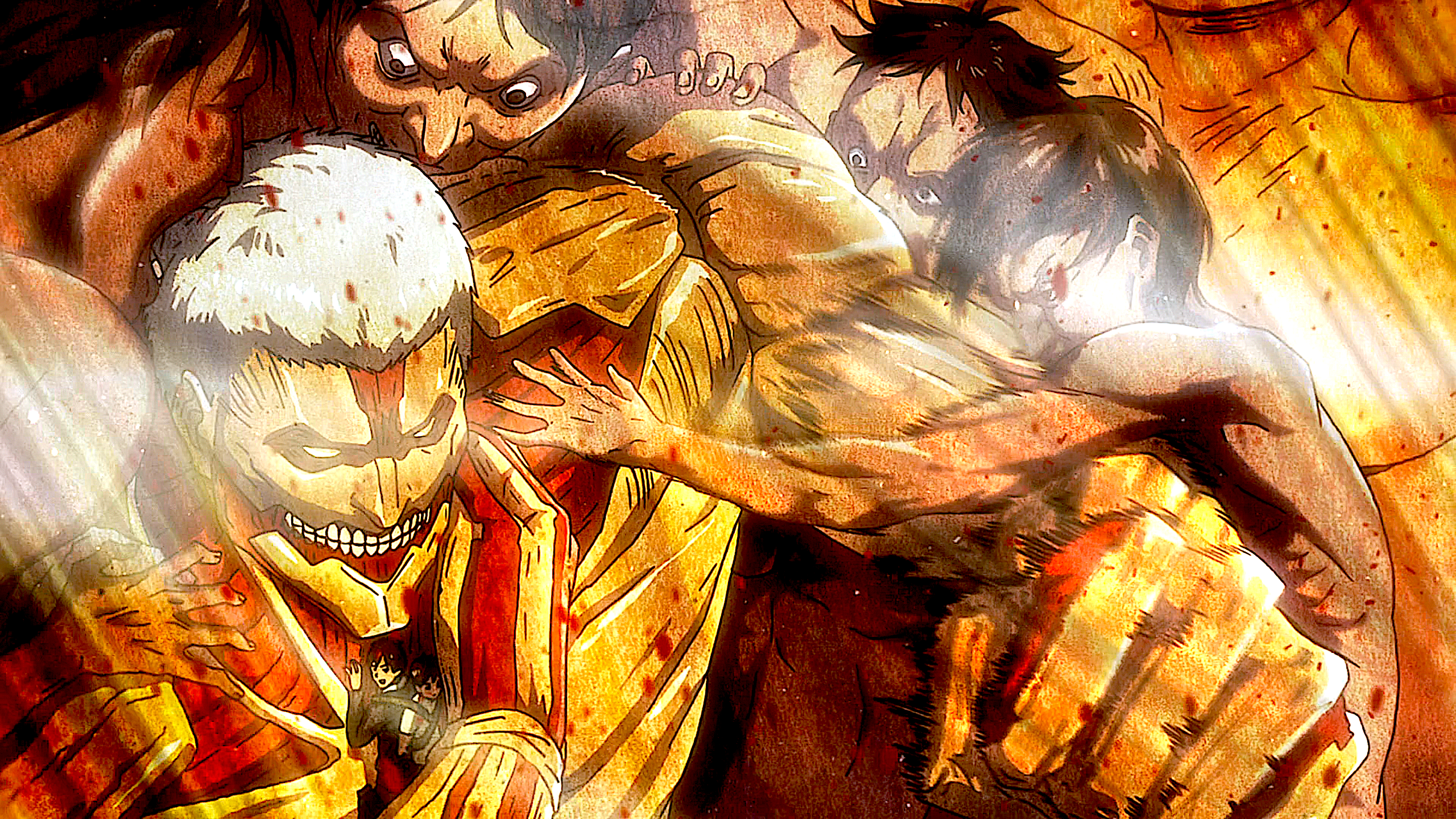 Armored Titan Break HD Wallpaper Background Image