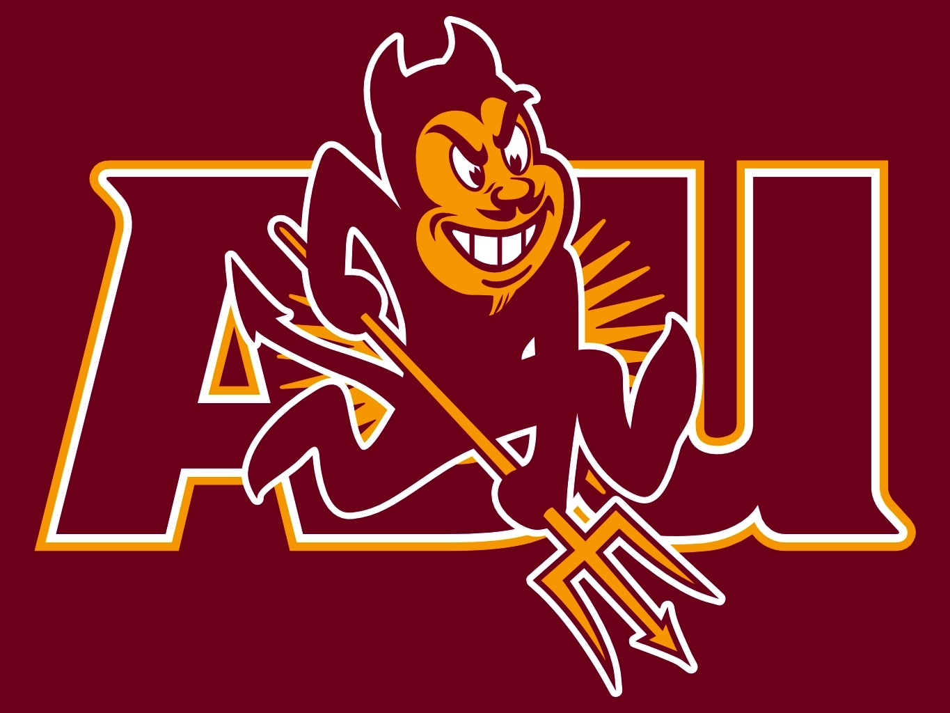 Arizona State University Sun Devil Logo