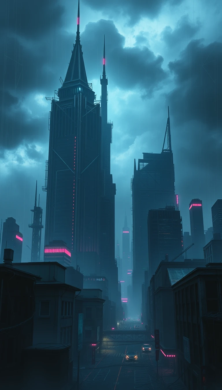 Dystopian Phone Wallpaper