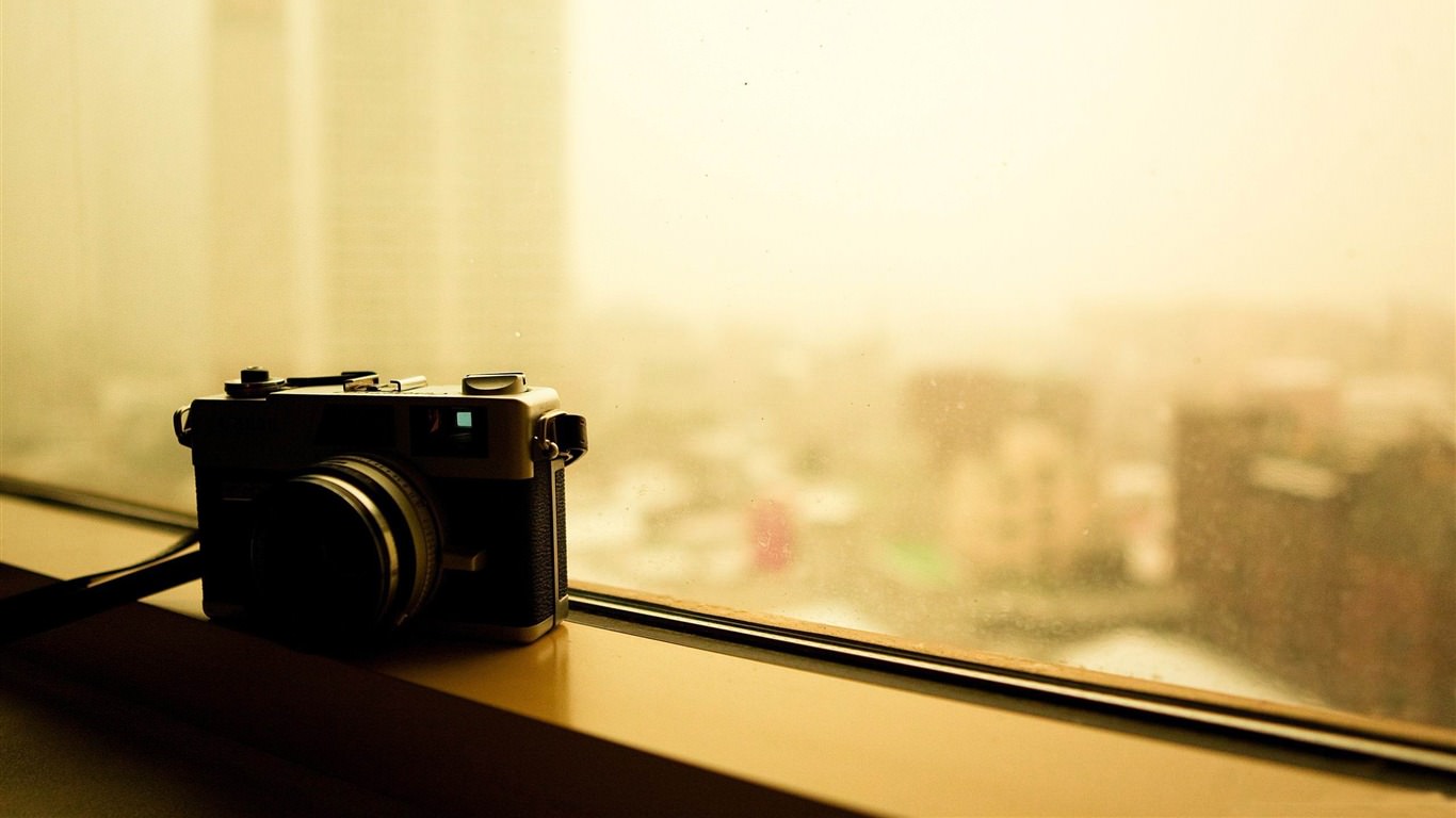 Vintage Photography Desktop Wallpaper In Psd