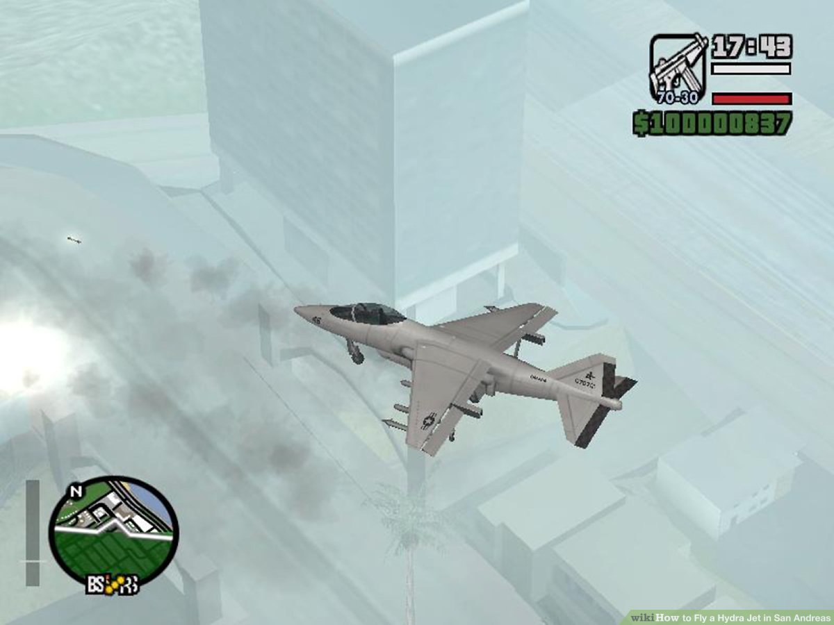Ways To Fly A Hydra Jet In San Andreas Wikihow