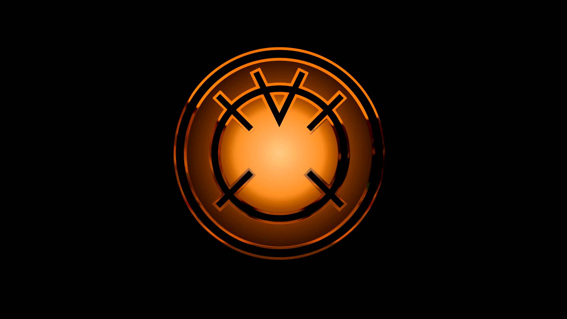 Orange Lantern Corps Wallpaper X