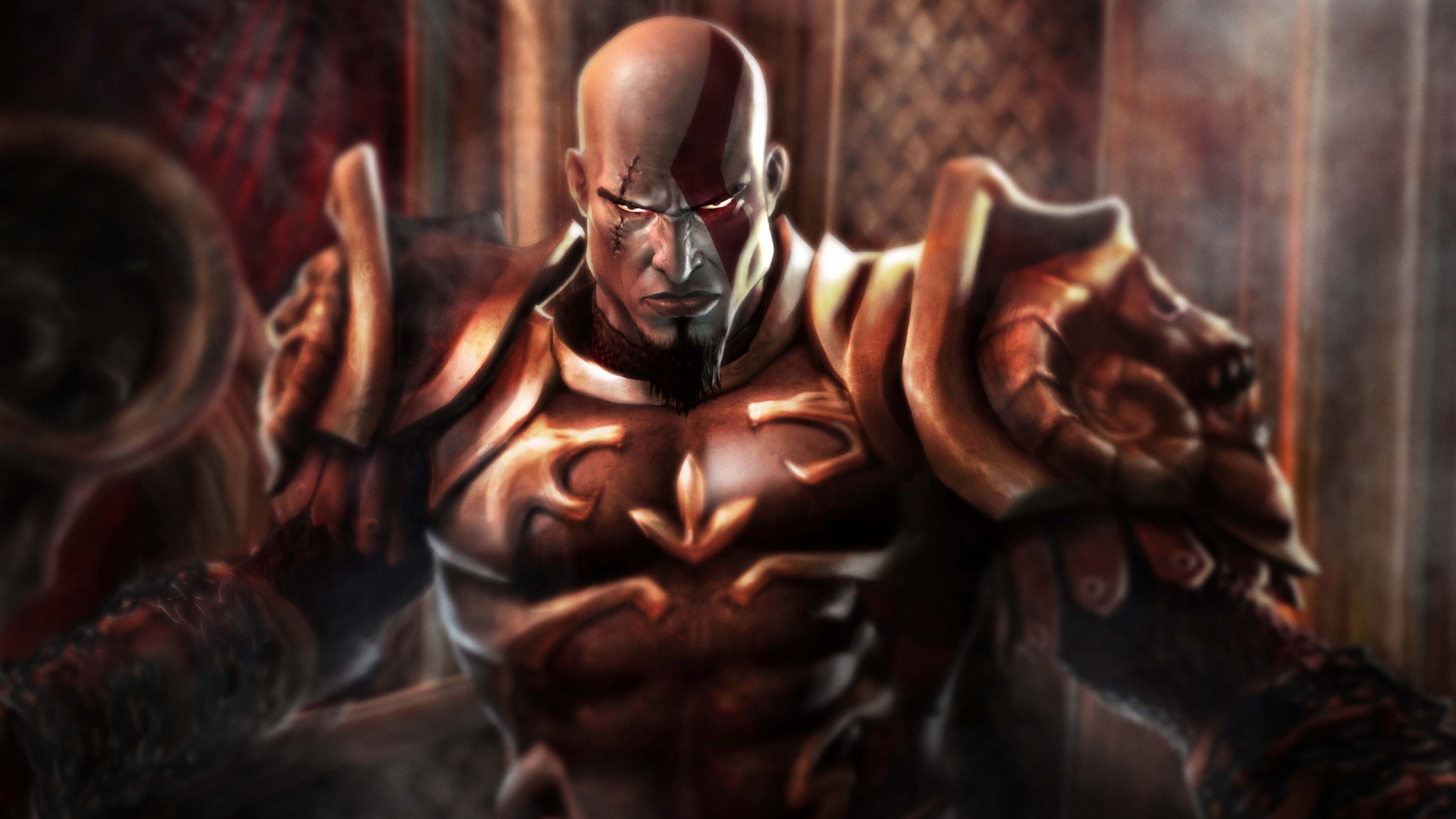 Kratos God Of War Wallpaper HD