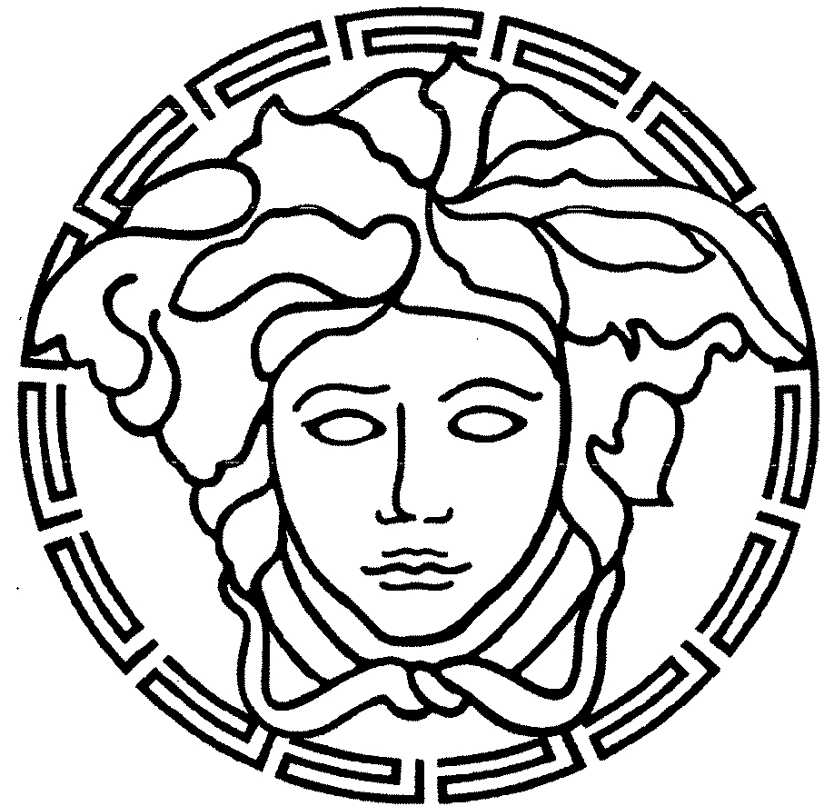 Head In Circle With Frieze Pattern By Gianni Versace S P A