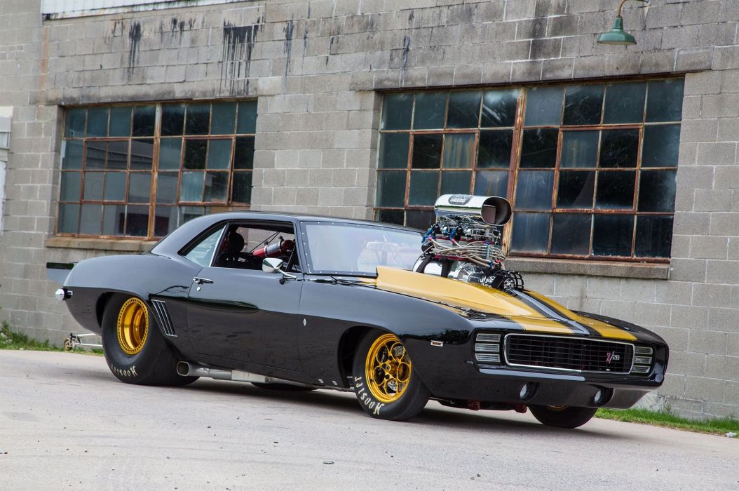 Chevy Camaro Z Muscle Cars Supercharger Ihra Pro Mod