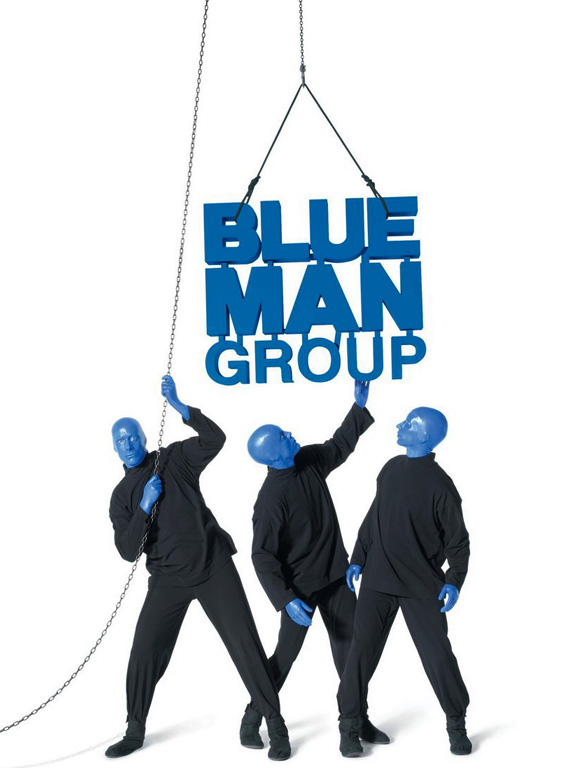 Wallpapers Blue Man Group Cemitrio das Celebridades 588x768