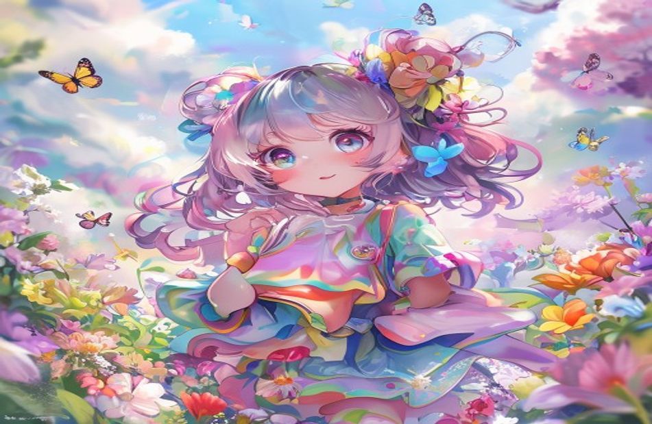 Cute Anime Girls Wallpaper