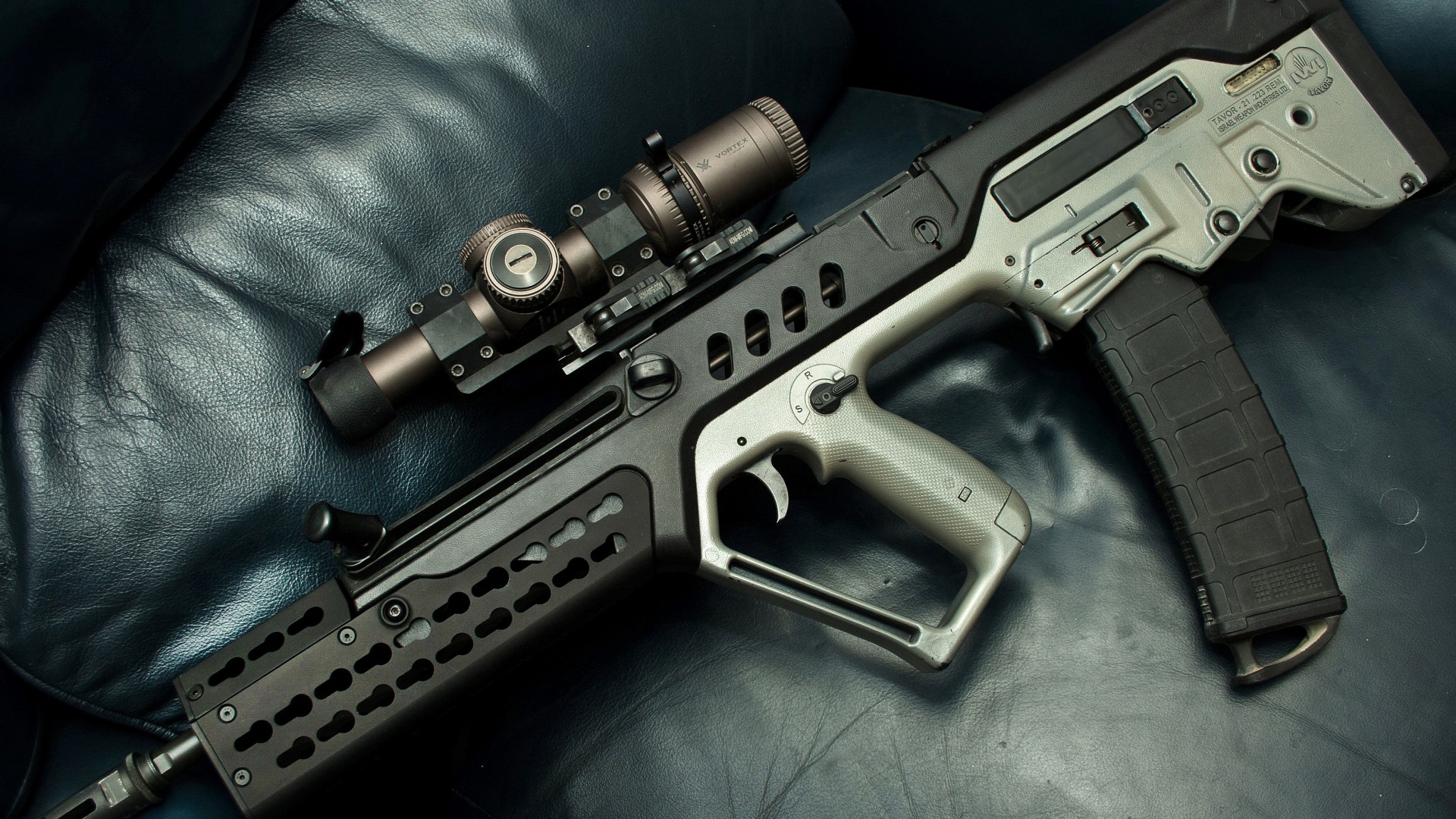 Wallpaper Tavor Assault Rifle Military
